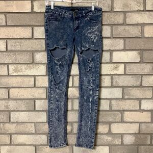 3for$20 skinny jeans size 7 junior distressed jeans